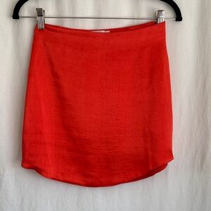 ASOS Orange Satin Mini Shoulder Bag